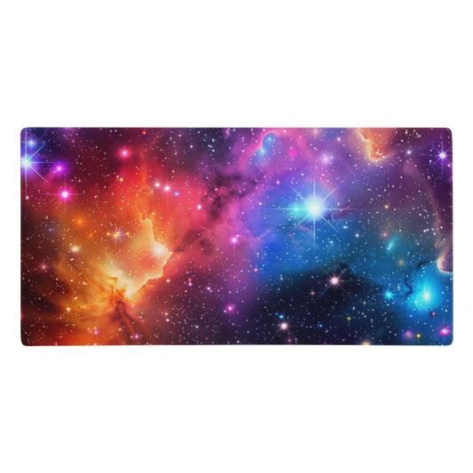 Colorful galaxy stars and cosmic universe Gaming Mouse Pad