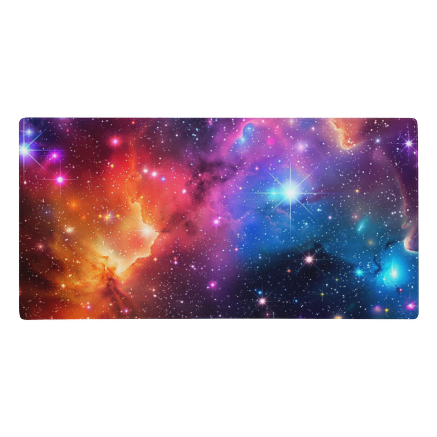 Colorful galaxy stars and cosmic universe Gaming Mouse Pad