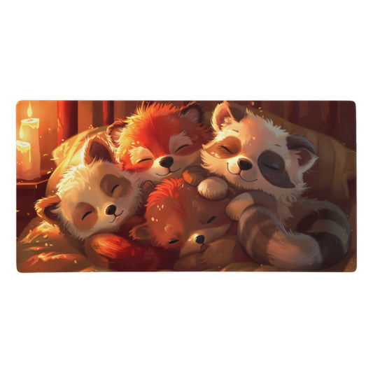 A charming depicting cartoon animals Gaming Mouse Pad