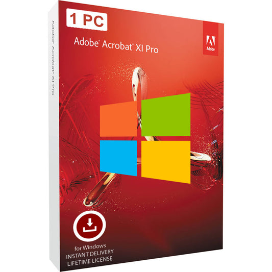 Acrobat XI for Windows LICENSE PDF Lifetime Instant Delivery